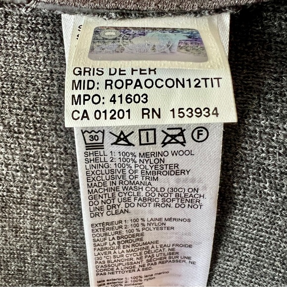 Canada Goose Windbridge Hooded Jacket - Charcoal Grey - Large L - Women’s - NWT - Picture 4 of 9